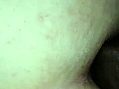 Interracial Pussy Fucked Hard and Wet