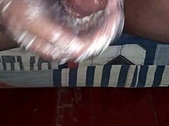 My solo masturbation session with intense cumshot