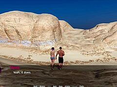 Curvy gamers in wild adventure