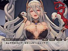 big chests in fiery hentai action