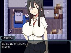 Katagiri-san remains cold in hentai sex part two