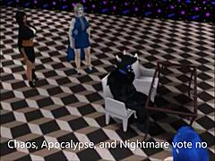 3D Sims Wild Party Vibe
