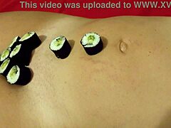 Amateur Nyotaimori's Smooth Curves