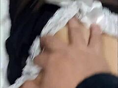 Teen Maid Bent Over For Hard Doggystyle