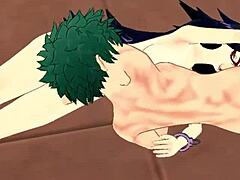 my deku midnight hentai blowjob thrill
