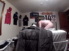 Small room for gay oral action