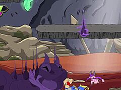 Furry hentai game offers spectacular fight