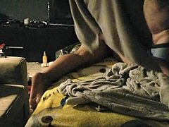 Massage turns into raw fucking with wife