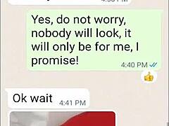 TEMPTING STUDENT'S NAUGHTY CHAT