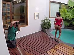 alice lemes strips all for hardbrazil shoot