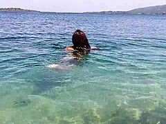 beach amateurs unleash wild passion