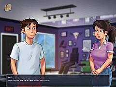 Summertime Saga 207 Big Tits Cartoon Action