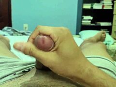 Gay amateurs' intimate solo show