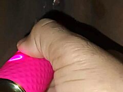 Amateur Wife's Homemade Vibrator Tease