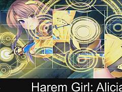 Alicia shines in free Hentai game.