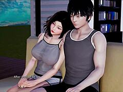 Young couple's steamy bus encounter