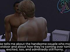 Gym Hunk's Steamy Neighbor Threesome