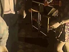 Vintage Illustration Depicts Retro Scenes