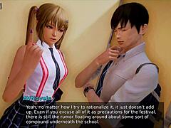 Academy 169 Teasing Anime Game Play