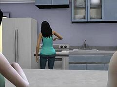 Hermanastros Teen Anal Hardcore Behind Stepmom’s Back