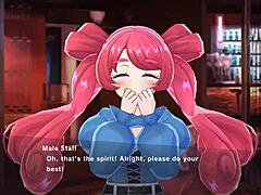 in this hentai anime, taimanin gluttony features big tits cartoon characters in magicami adventures