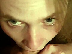 Blonde Teen's Deepthroat Stuns Her Friend