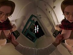 Redhead's Intense VR Dark Escape
