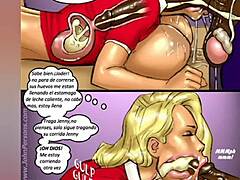 Comic Blondes in Ebony Intensity