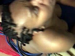 my ebony crush gets pounded hard