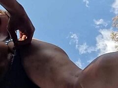 Shy MILF's outdoor passion unleashed