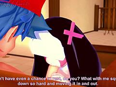 Sarvente fucks boyfriend in church hentai