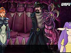 Steamy cartoon finish in Slutcraft