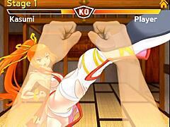 Kazumi Ryona Fucked Hard in Game