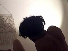 young couple's steamy interracial fling