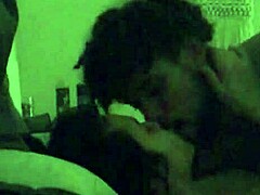 young couple's steamy interracial fling
