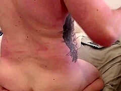 Steelwood303 experiences doggy position using a dildo toy