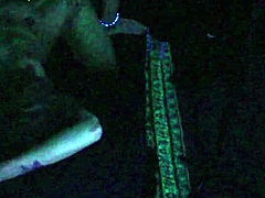 Carrie’s Raw Blacklight Blonde Fuck