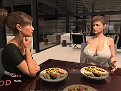 The Visit 1.0 Walkthrough with Milf’s Big Tits Blowjob