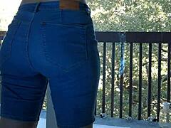 Take a peek at my tight rear