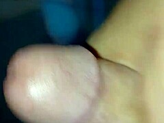 Solo Guy Strokes His Hard Cock