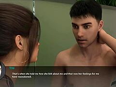 Brunette Beauty’s Sensual Novel Scene