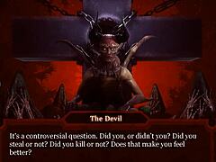 Explore BDSM with mysterious demon