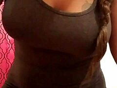 Chubby dancer teasing just for my eyes