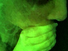 redhead takes cum in mouth from pof hookup