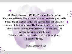 f4m domme joi session number one