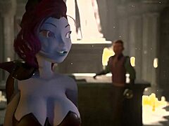 Elf queen rules in steamy hentai