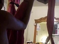 Wife’s Homemade Bedroom Tease with Husband