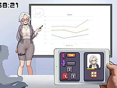 Lecture Turns Steamy with Silver-Haired Lady