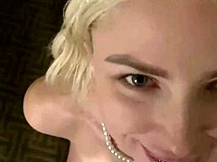 Young Blonde’s Mind-Blowing Oral Finish