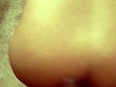 Cum on ass in interracial gay sex